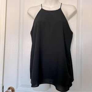 Paper Crane Top Halter Sleeveless Women Small